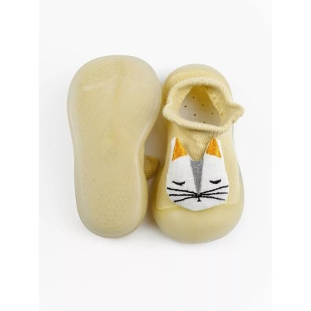 Boots-knuckles children's first STEP CAT with a breathing sole, size 21, yellow color-6
