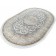 Oval carpet Mashad 1500 G145, size 80x150 cm
