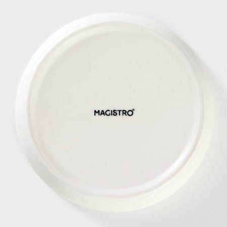 Porcelain Magistro “Lunar Ocean”, d = 10.2 cm, white color-3