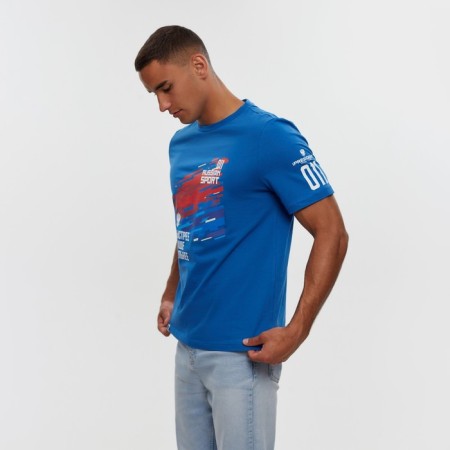 President T -shirt is faster. Fore. Sitter, size L, Blue color-3