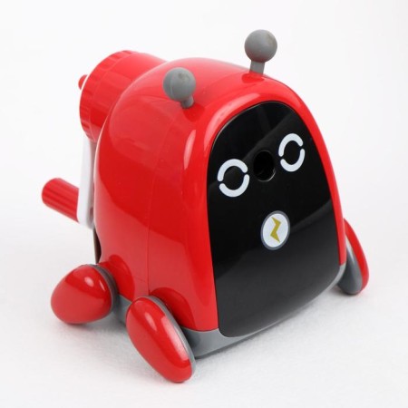 Mechanical sharpener with container, "robot", mix corps-3