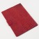Folder for documents on a button, 4 sets, red color