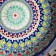 Largan Rishtan ceramics "Patterns", 25 cm, blue