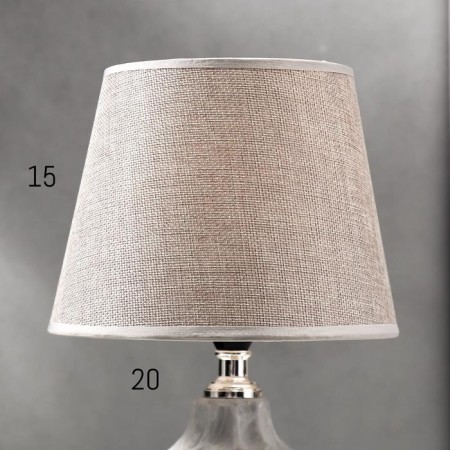 Board lamp 16428/1 E14 40W light gray 22.5x22.5x37 cm Risalux-3