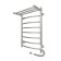 Electric towel "Sanprise" Classic P8, 500x800 mm, shelf, left/right, chrome
