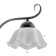 Luracia Causenger Military District 3he27 40W Black and White 69x69x37-72 cm Bayerlux