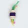 Passioner toy Sizaley "candy", 6.5 x 3.5 cm, white/purple
