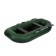 Yugana V-270 PC boat, rheck shafts, olive color