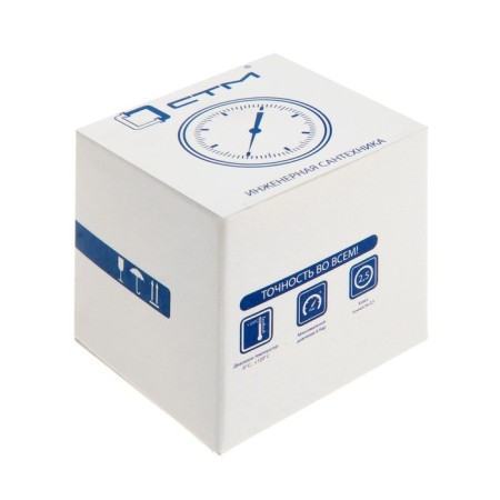 Bimetallic thermometer "STM" CTT14D40, D = 40 mm, 120 ° C, with a submersible sleeve-3
