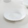 A set of soup plates Luminarc Trianon, 650 ml, d = 22 cm, glass ceramics, 6 pcs, white color