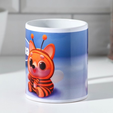 Sasha sublimation mug 320 ml, with application-1