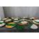 Porcelain shade “Malachite box”, 600 ml, d = 15.5 cm, green color, green