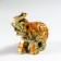 Polystone souvenir "Little Elephant with Rose on the Popon" 3.5x4x2 cm