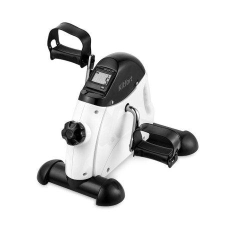 KitFort KT-4003 exercise bike, equipped with a monitor, power from AAA batteries