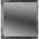 Square mirror graphite tiles with fake 10 mm, 200x200 mm