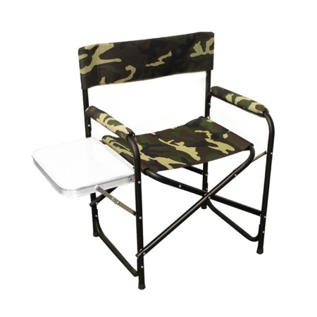The folding armchair "Rangers" 585x450x825 mm, with a table, steel
