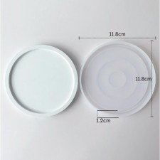 Form Silicone Universal “Circle”, product size 11.2 × 11.2 × 0.9 cm