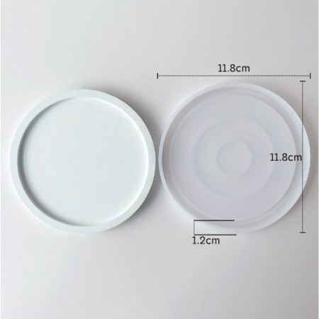 Form Silicone Universal “Circle”, product size 11.2 × 11.2 × 0.9 cm