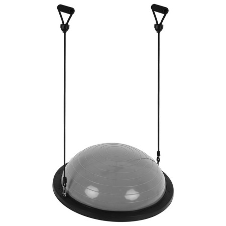 Semosfer Bosu gymnastic, 58 x 25 cm, with a pump, color gray color-19