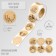 New Year Stick Paper Kraft "New Year" d = 2.5 cm 252 pcs in roll
