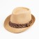 Women's hat minku "Leopard", size 56-58, brown color