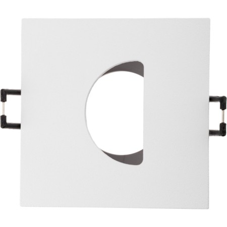 Light-K Buildiv, Artin, square 87x87x38mm installation. opening 75x75mm GU5.3 Al white 51433 6-7