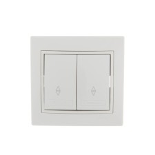 Passing LEZARD 701-0202-106 Mira, 2 keys, joint venture, 10a, ip20, white color