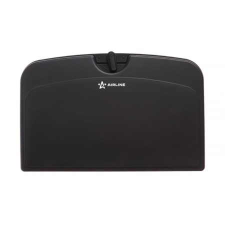 Airline table on the back of the seat, folding, black, 29 x 18 x 2.5 cm, ATC-F-01-2