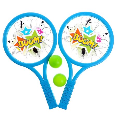 Tennis set “Boom!”, 2 rackets, 2 goals, mixtures-3