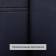 Press on the universal seat Voin Cover Plain, eco -leather, set 1pcs, foams 7mm, black 77718