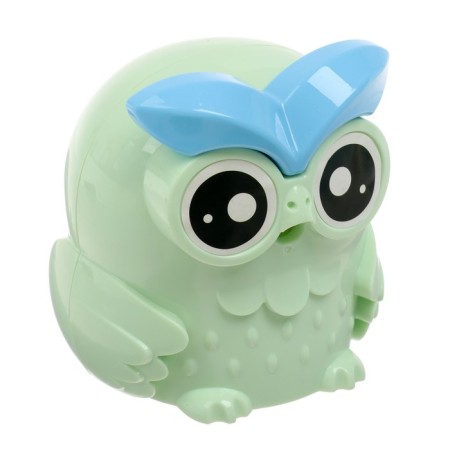 Mechanical sharpener with container "owl", mix-9