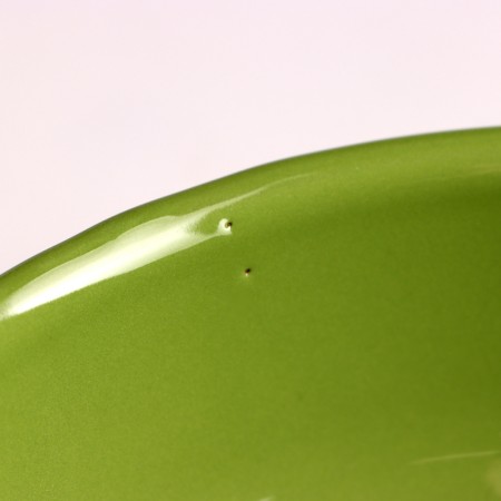 Big Pskovskaya bowl 0.8l / 7.3x18.5cm, chamomile Green-2