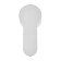 Zein mixer pen, under a 40 mm cartridge, plastic, chrome
