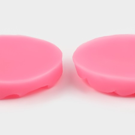 Mold "Cherry Leaf", silicone, 2 parts 7.5 × 5.5 cm, color mix-5