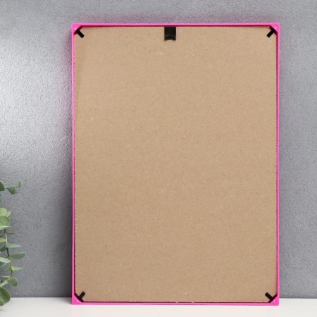 Photo frame L-6 21x30 cm Magenta (plastic screen)-2