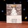 Laminated "White Fir tree" package 11.5 x 14.5 x 6 cm