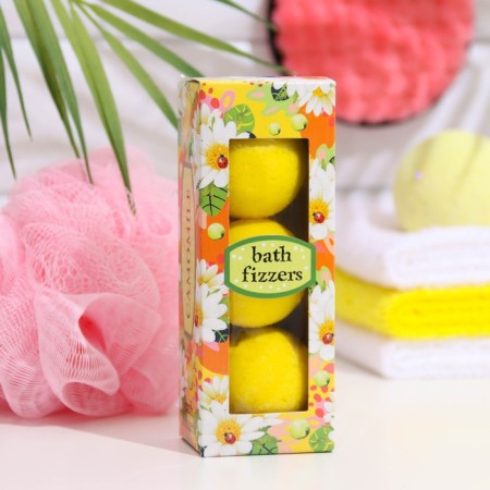 Set of bathtubs spa by lara chamomile, 120 g