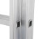 Tundra staircase, two -section, aluminum, 11 steps