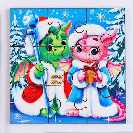 Puzzle "Feast of Dracos"-1