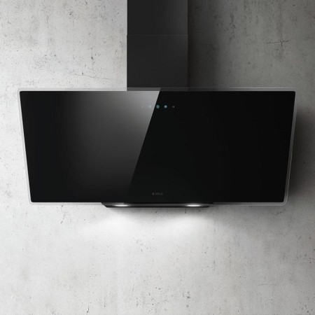 Exto Elica Shire BK/A/90 No Plug, fireplace, 1200 m3/h, 2 speeds, 89.8 cm, black-1