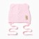 Children's hat minku, rr 44-46, pale pink color
