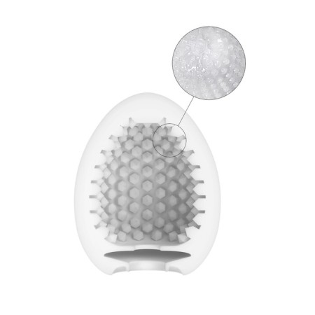 Masterbator Unrealistic Tenga Wonder Stude, TPE, 6.1 cm, white color-6