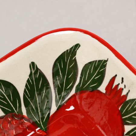 Salennik Rishtan ceramics "Grenates", 14 cm, mix-2