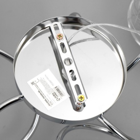 Sunny chandelier 3he27 40W silver 60x60x28 cm Bayerlux-7