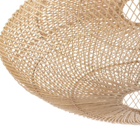 Ceiling light from rattan "Balance" 1x120W, E27, 80x80x35 cm-4