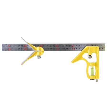 The square of the transient Encor 10870, metal, bilateral scale, 300 mm