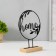 Souvenir Metal "House" Black 5x15.5x21 cm