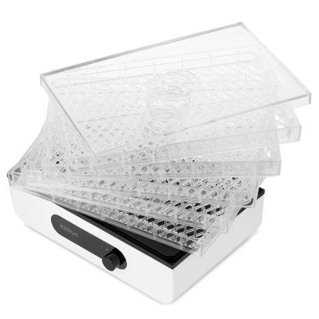 Drywall for vegetables and fruits KitFort KT-1961-2, 400 W, 5 tiers, white-6