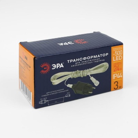 Transformer "Era" for garlands, IP44, 8.4 W, constant glow, flicker, flashing, 24 V-6