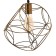 Lamp Bayerlux 669915/1 E27 40W gold 21x21x121 cm